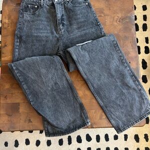 Women's Classic Gray Flare Jeans